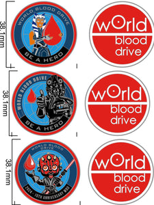 World Blood Drive 10th Anniversary Coin Set （3 coins）