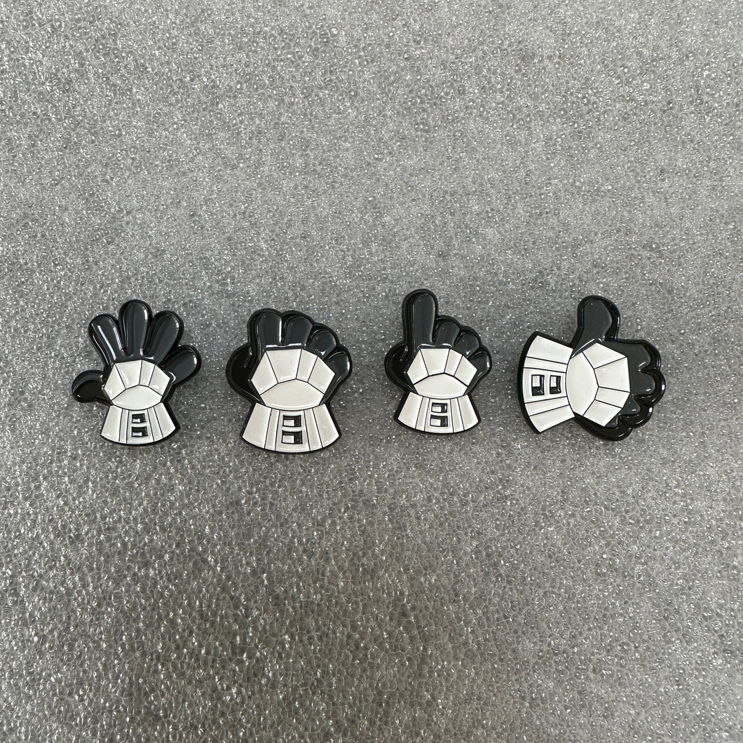 TK Gestures PIN Set 3/4 wave3